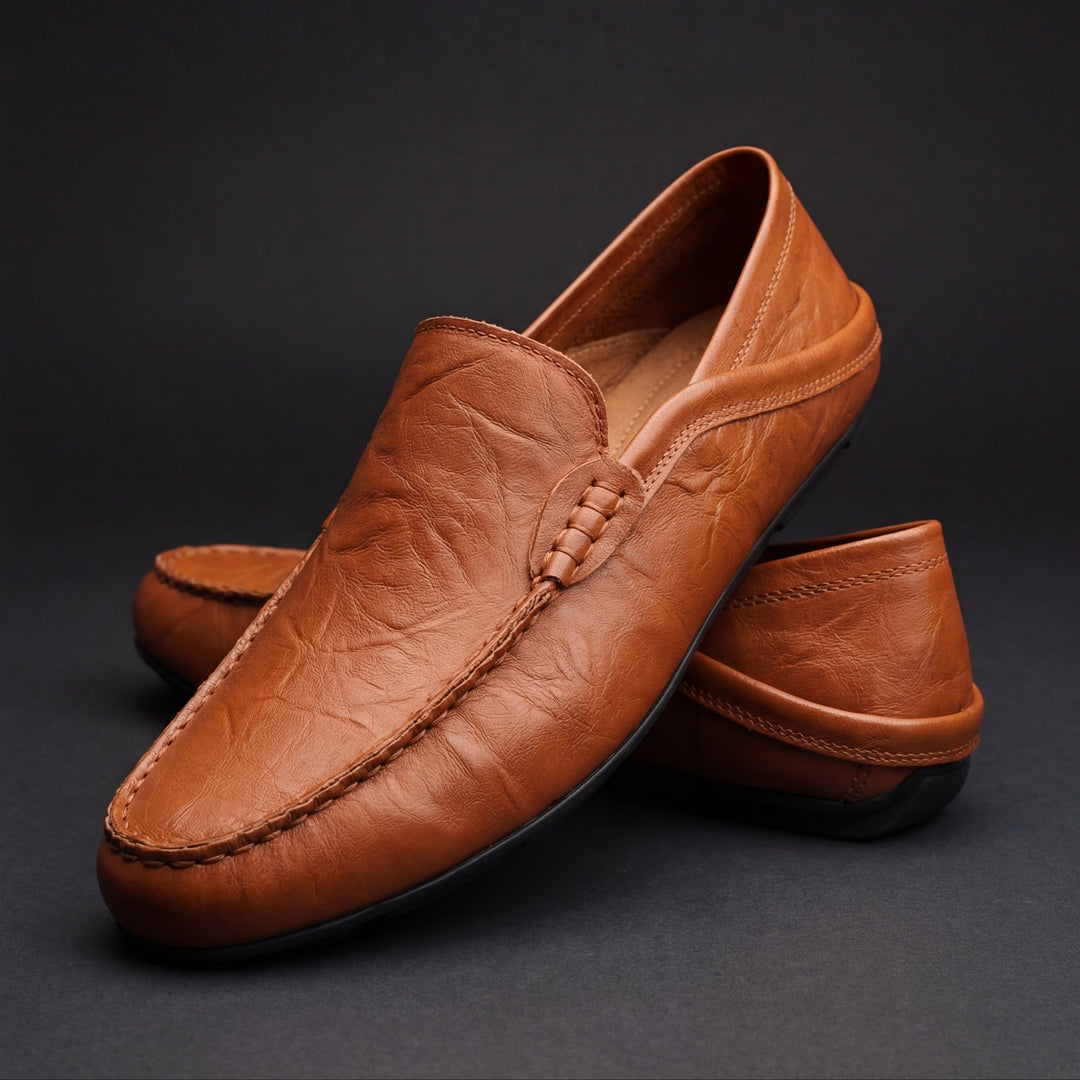 Rozina - Mocassins de couro Florence