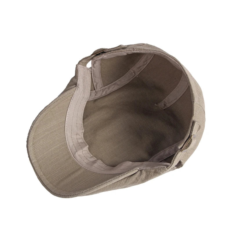 Rollason - Boné Plano de Algodão Ajustável