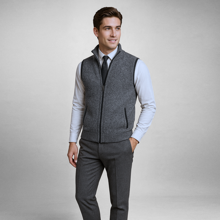 Obertan - Colete Elegante Com Fecho Completo