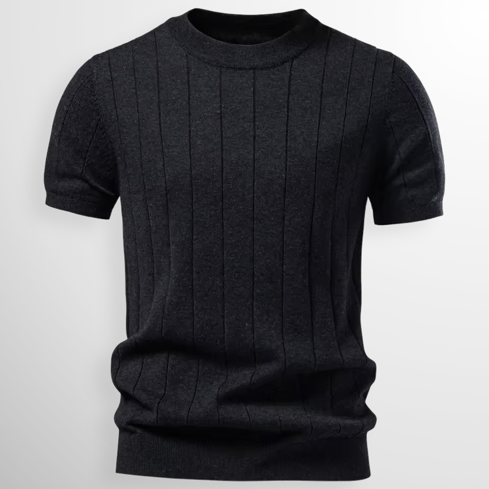 Driessen - Camiseta de Malha Canelada