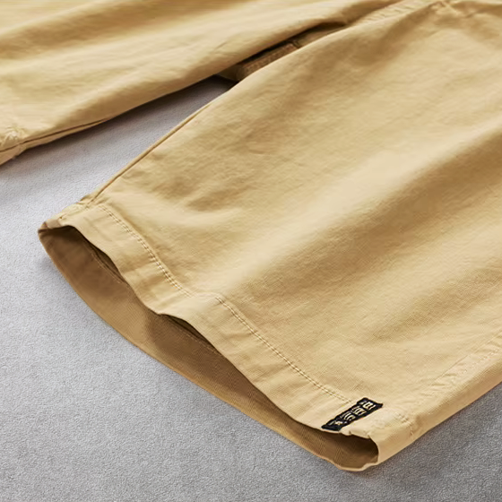 Heinen - Calções Casuais Com Cinto de Tecido Ajustável