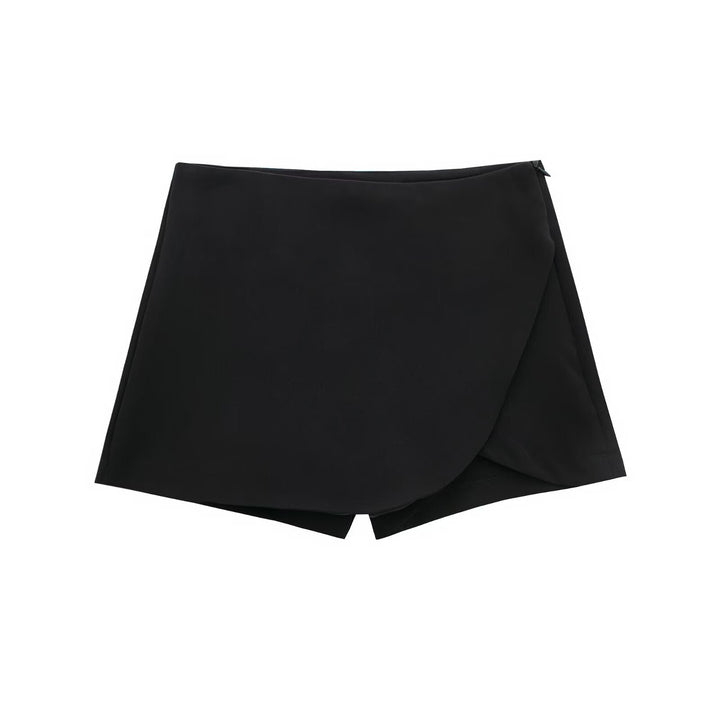 Shavina - Mini-Saia-Calça Envolvente De Cintura Alta
