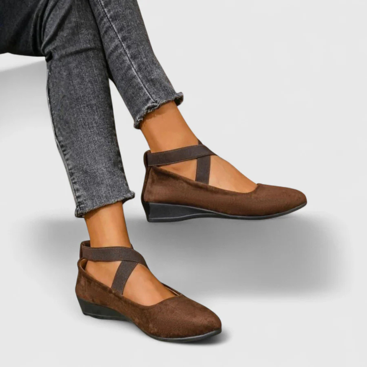 Dalida – Sapatos Ortopédicos com tiras Cruzadas