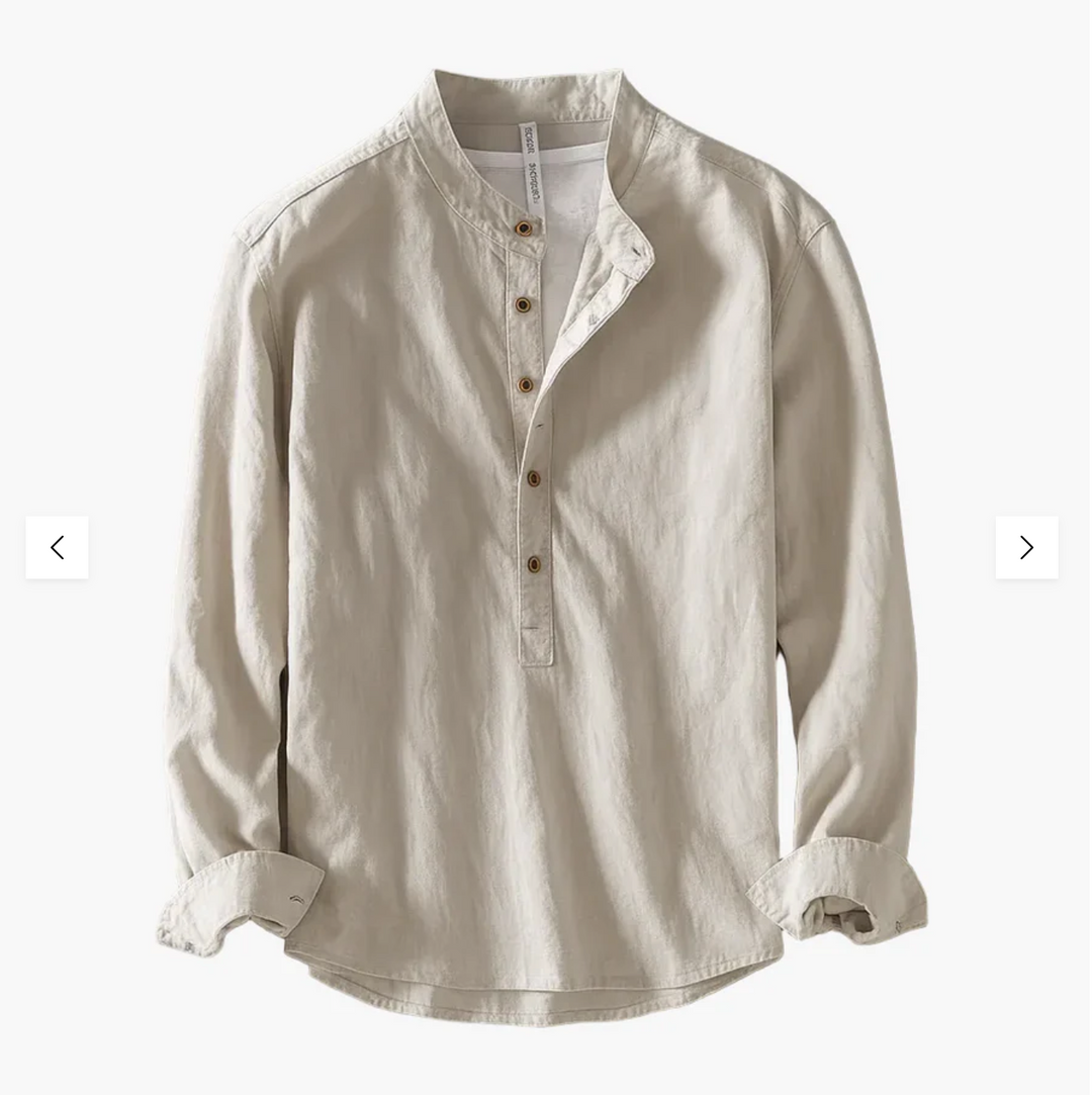 Fintan - Camisa De Verão Com Carcela De Botões