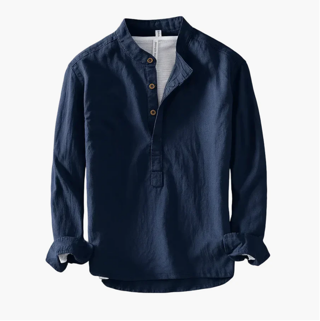 Fintan - Camisa De Verão Com Carcela De Botões