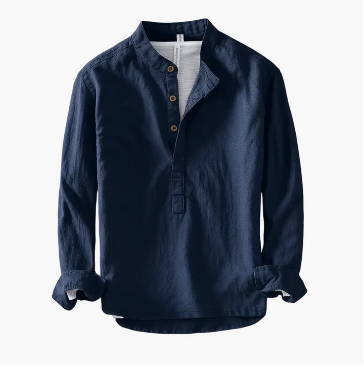 Fintan - Camisa De Verão Com Carcela De Botões