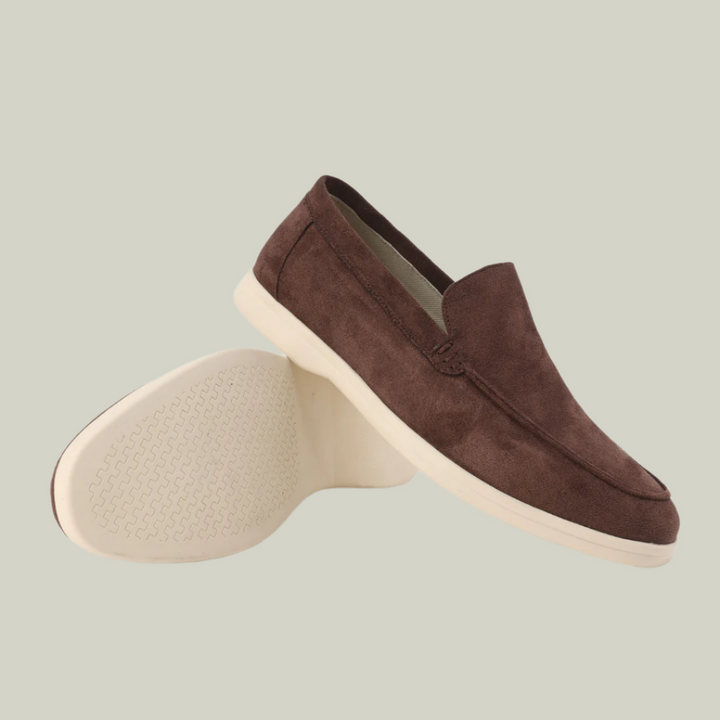 Anton - Mocassim Elegante Em Camurça