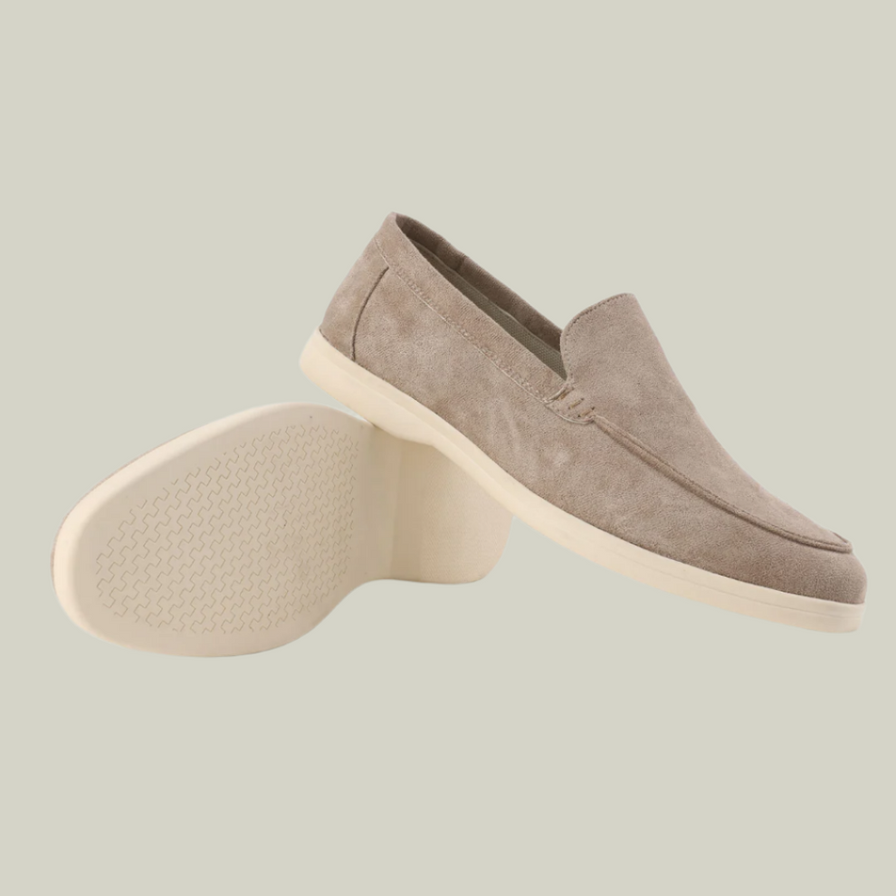 Anton - Mocassim Elegante Em Camurça