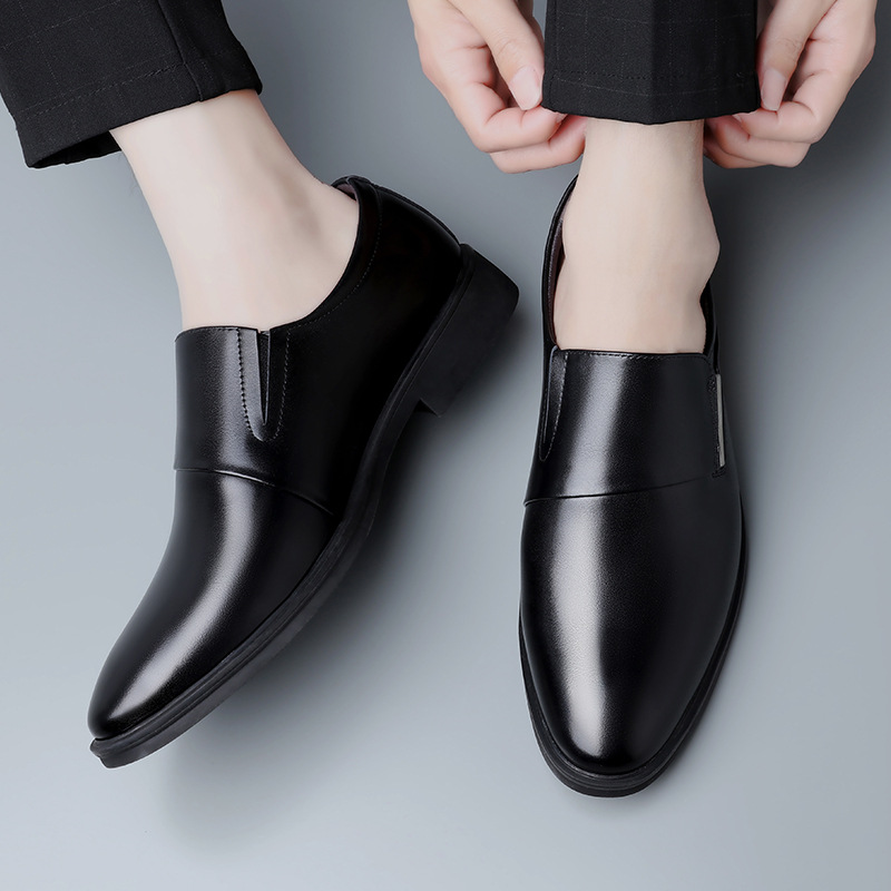 Hader - Mocassins de Couro Com Biqueira Pontiaguda