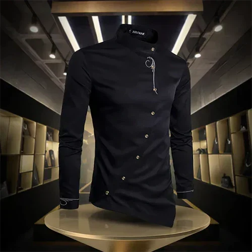 Esmar - Camisa Com Gola Retro
