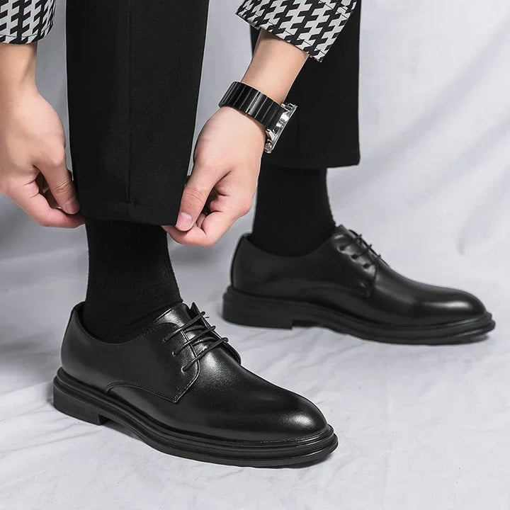 Kian - Sapatos De Couro Com Atacadores