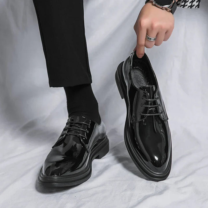 Kian - Sapatos De Couro Com Atacadores
