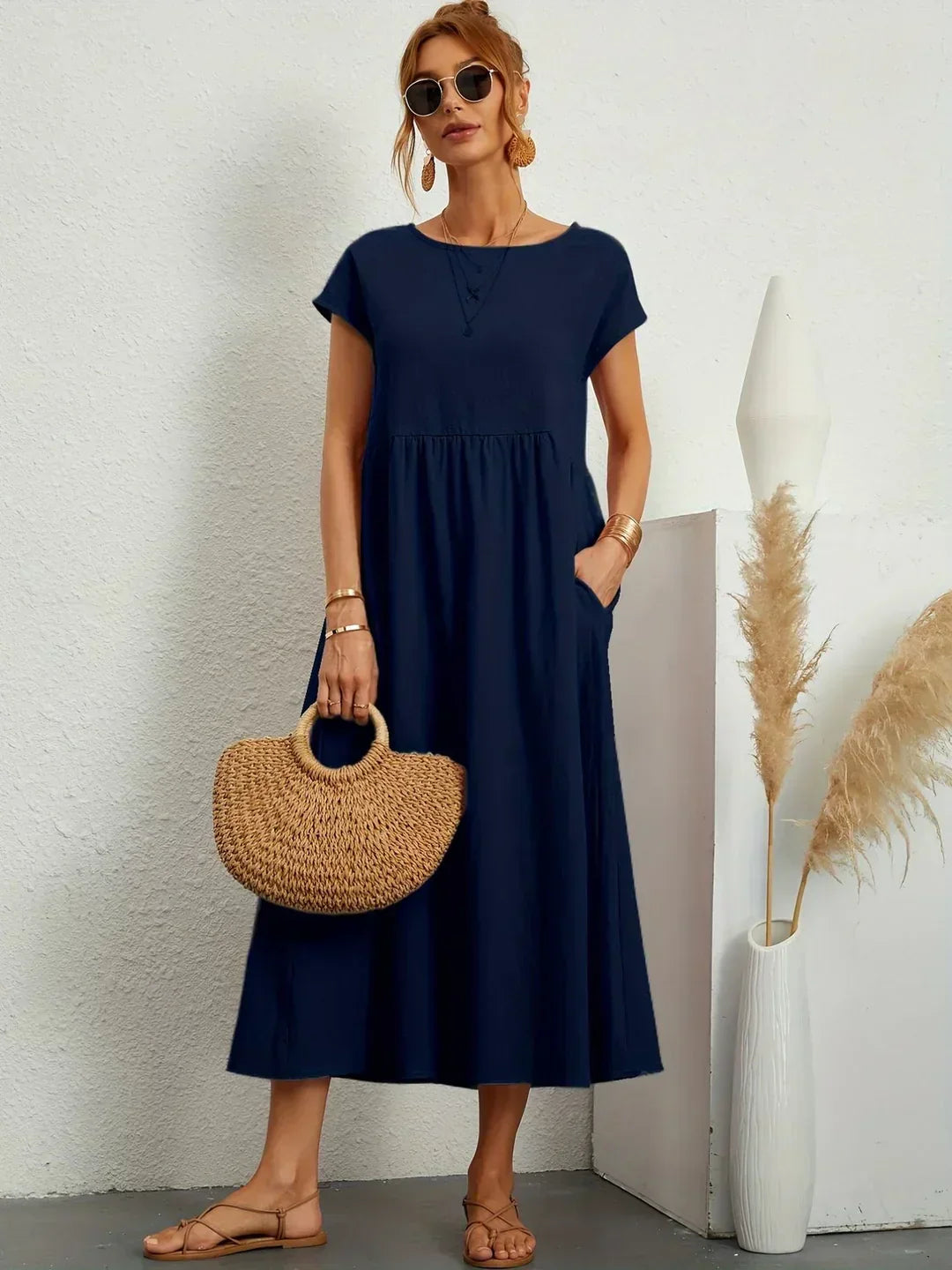 Cintia - Vestido Midi Casual