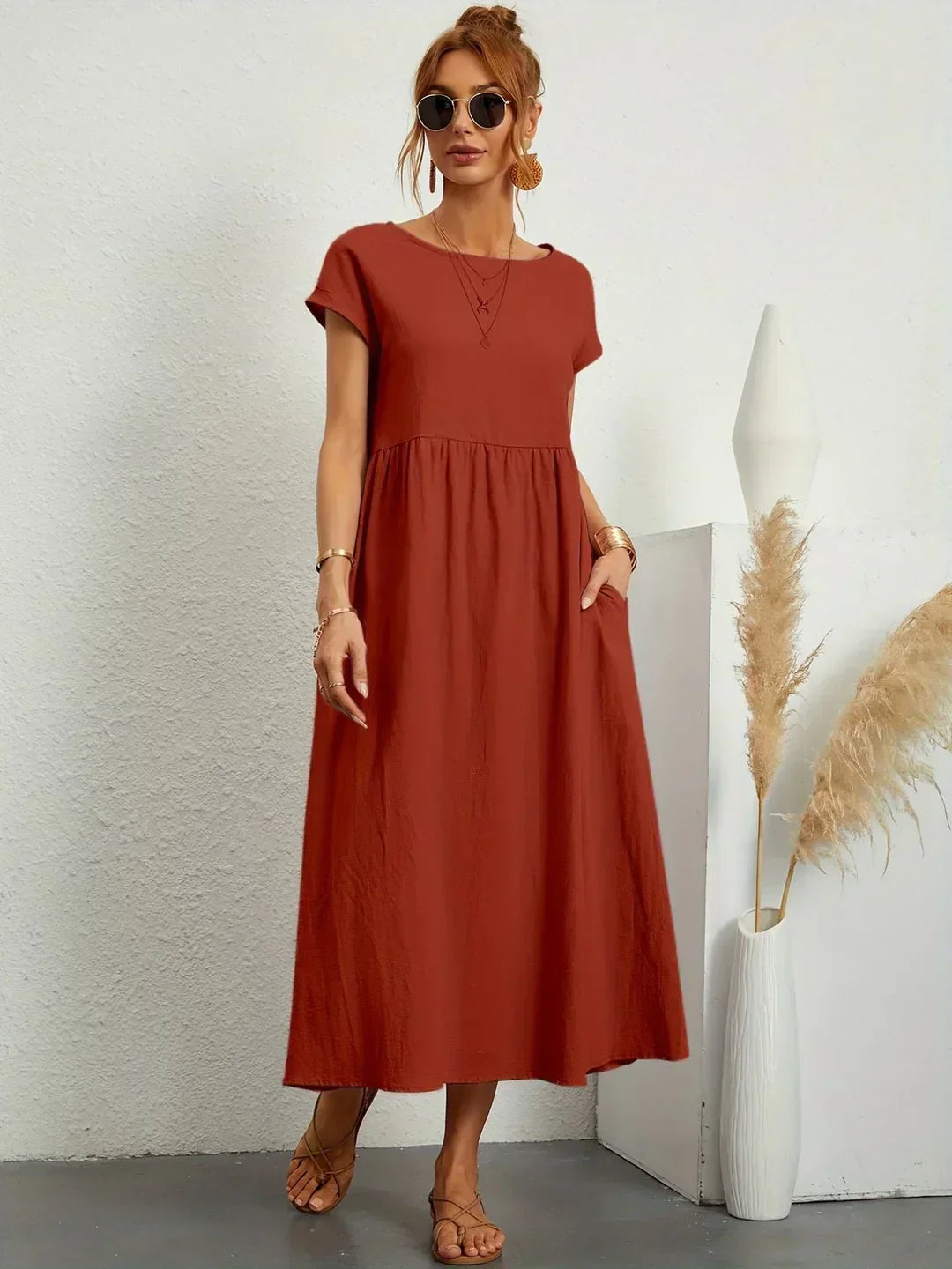 Cintia - Vestido Midi Casual