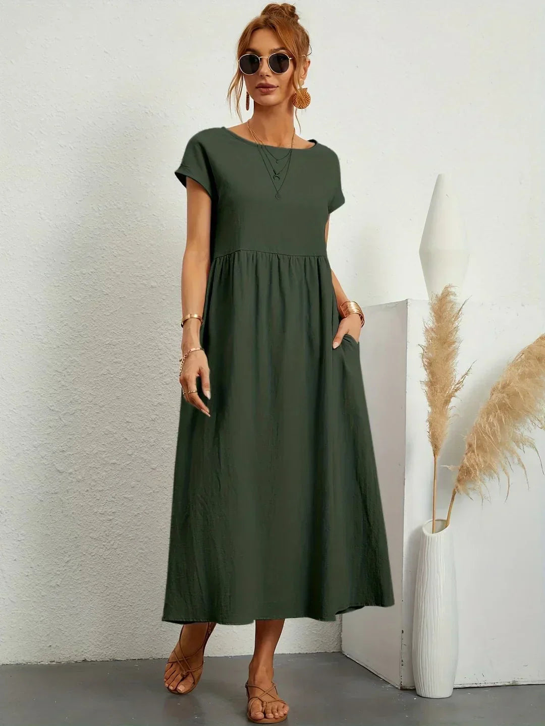Cintia - Vestido Midi Casual
