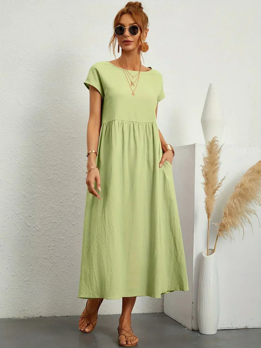 Cintia - Vestido Midi Casual