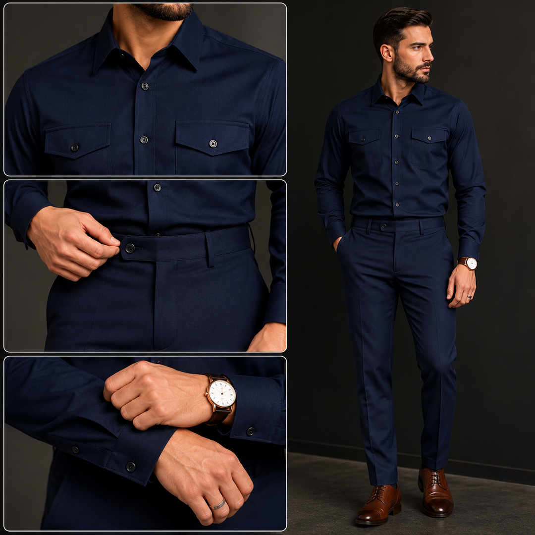 Rylan - Conjunto Elegante De Duas Peças