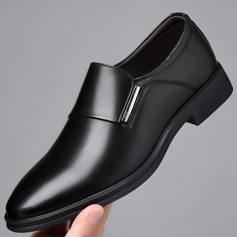 Hader - Mocassins de Couro Com Biqueira Pontiaguda