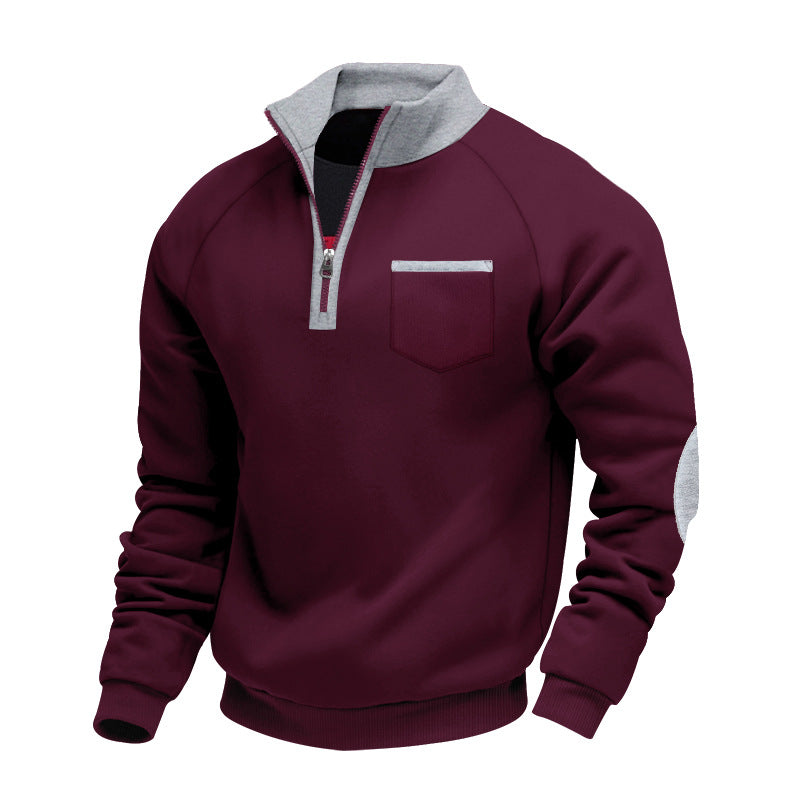 Eoghan - Camisola Com Fecho De Correr De 1/4 Em Malha Polar