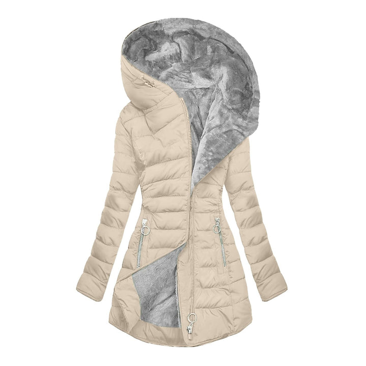 Ilariy - Casaco Acolchoado De Inverno Com Capuz