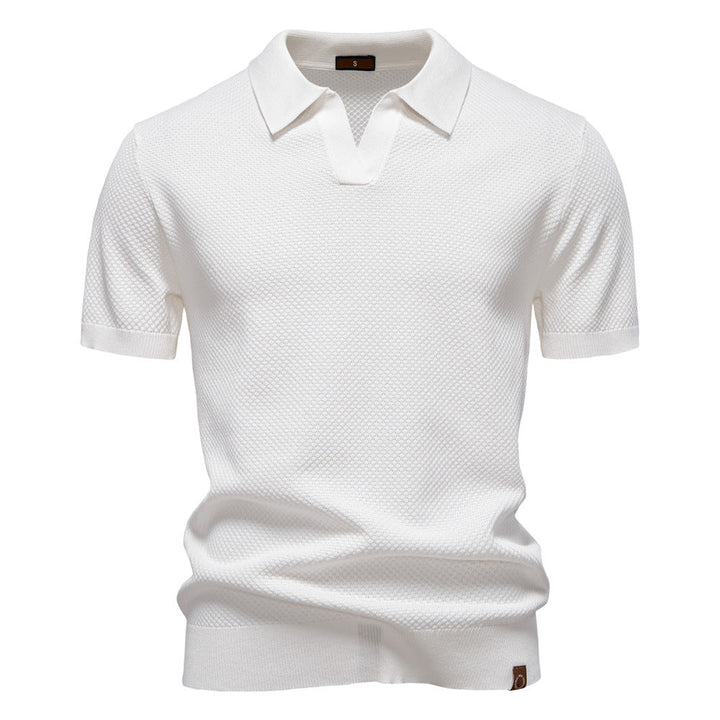 Kostas - Camisa Polo Elegante De Manga Curta