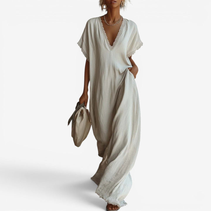 Farzana - Vestido Longo De Estilo Boémio