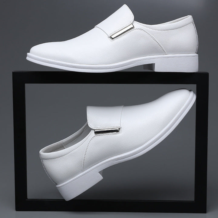 Hader - Mocassins de Couro Com Biqueira Pontiaguda