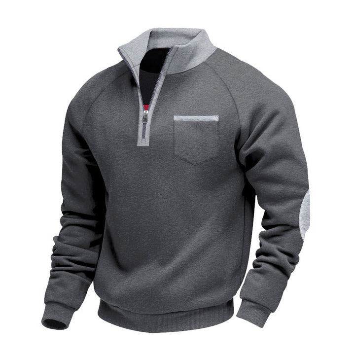 Eoghan - Camisola Com Fecho De Correr De 1/4 Em Malha Polar