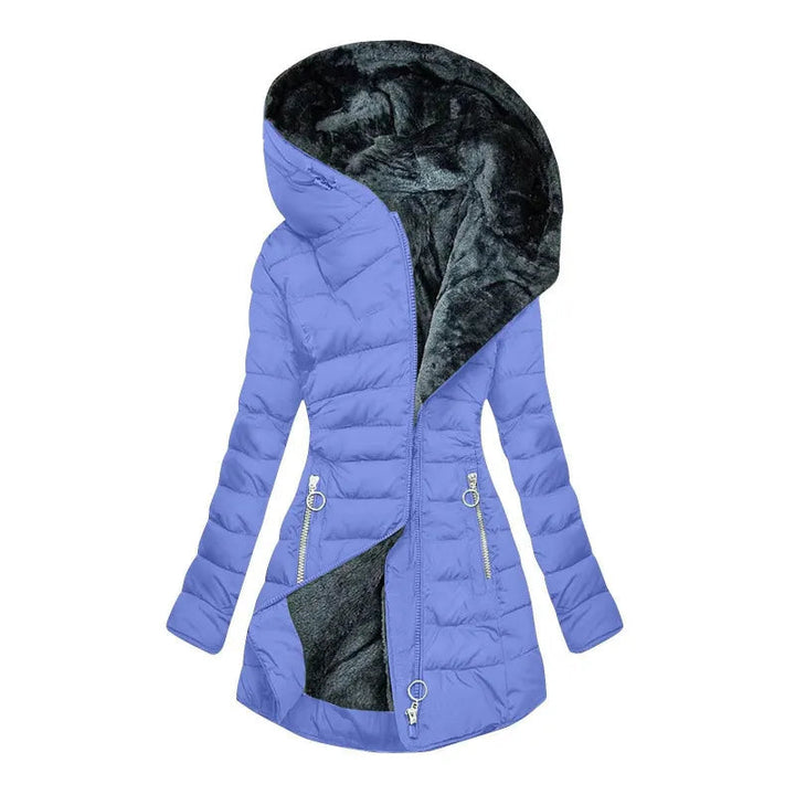 Ilariy - Casaco Acolchoado De Inverno Com Capuz