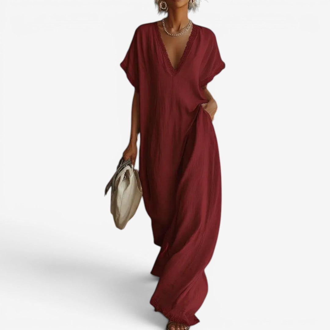Farzana - Vestido Longo De Estilo Boémio