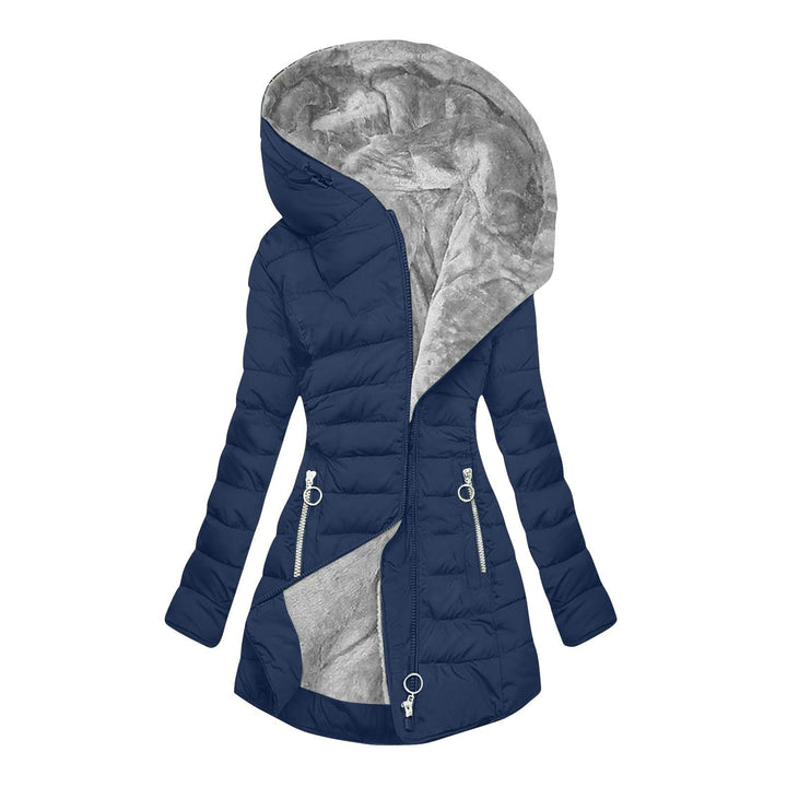 Ilariy - Casaco Acolchoado De Inverno Com Capuz