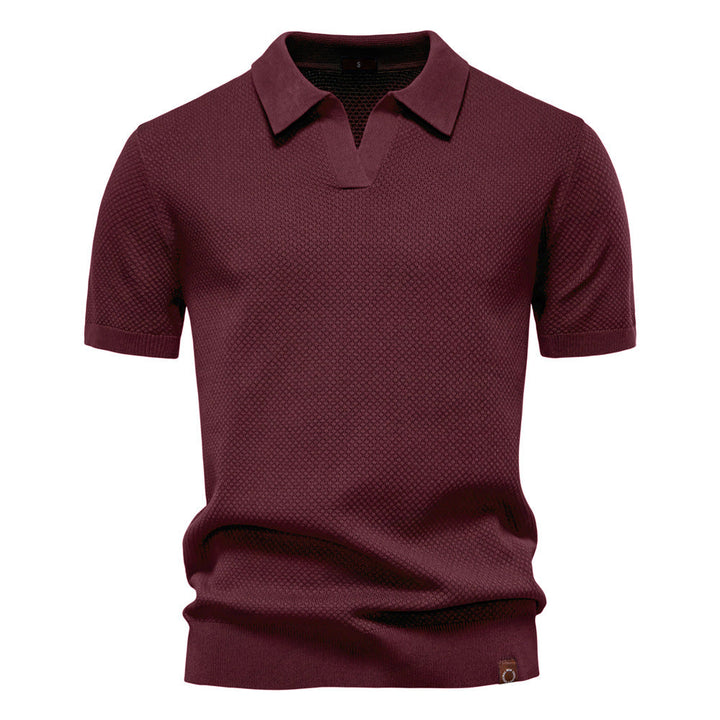 Kostas - Camisa Polo Elegante De Manga Curta