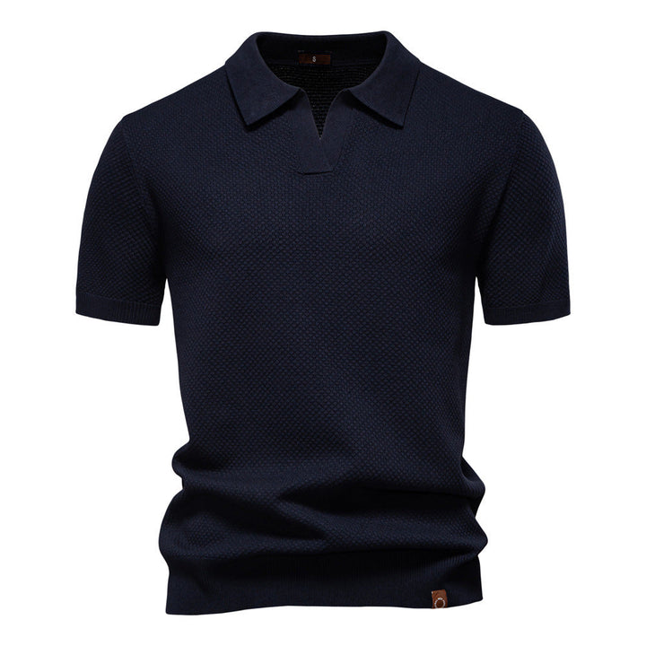 Ulrich - Polo Elegante De Manga Curta