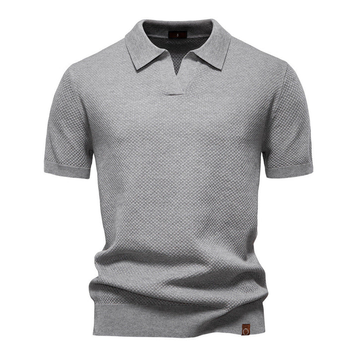 Ulrich - Polo Elegante De Manga Curta