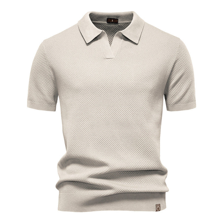 Ulrich - Polo Elegante De Manga Curta