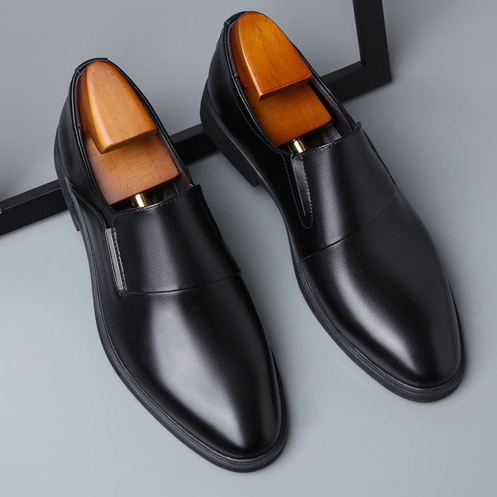 Hader - Mocassins de Couro Com Biqueira Pontiaguda