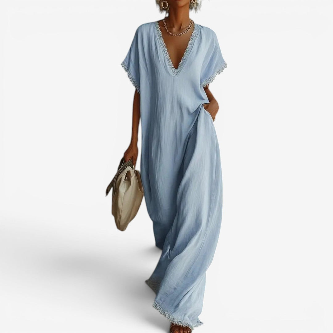 Farzana - Vestido Longo De Estilo Boémio