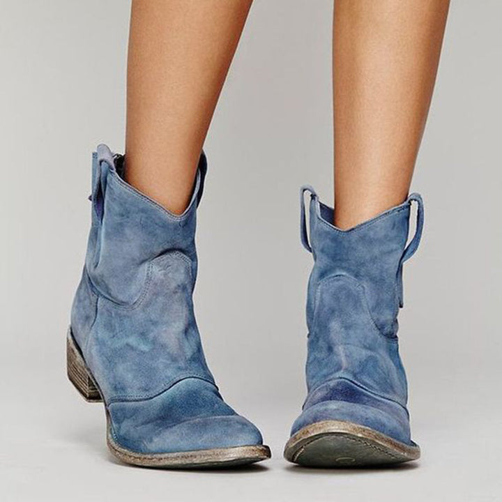 Sugeira - Botas De Cano Curto Em Camurça