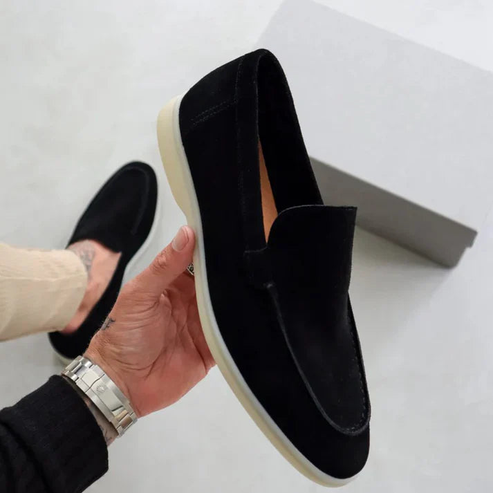 Morgun - Mocassim De Camurça De Alta Qualidade