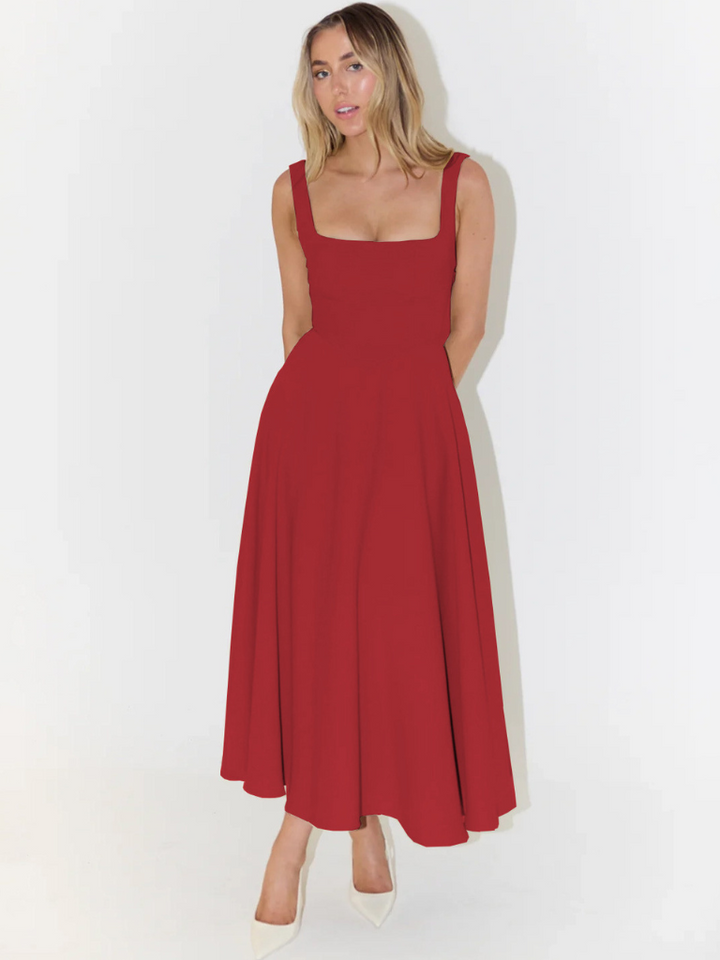 Nangula - Vestido Elegante de Rayon