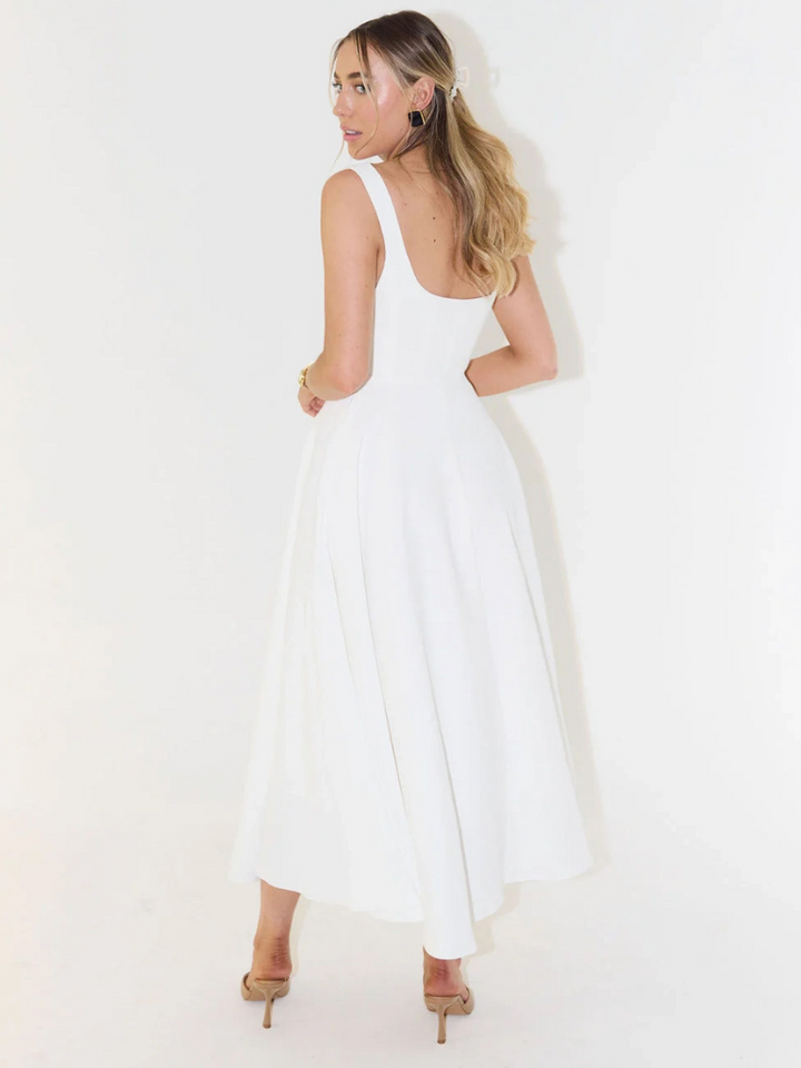 Nangula - Vestido Elegante de Rayon