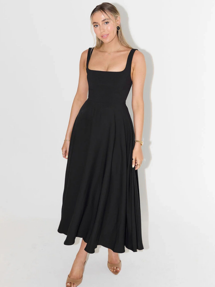 Nangula - Vestido Elegante de Rayon