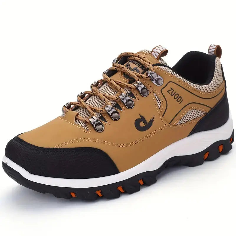Artemio - Sapatos Baixos de Caminhada Impermeáveis Com Corte Largo