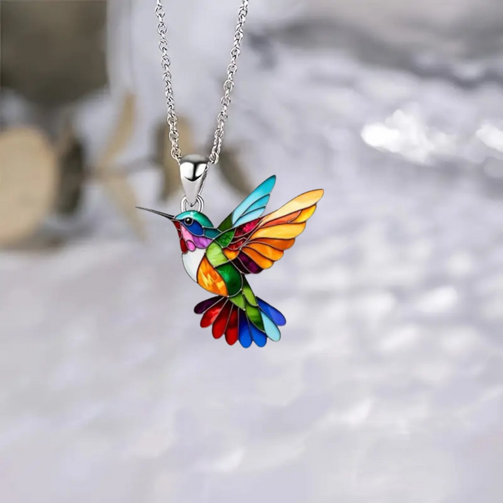 Samantha - Colar Elegante Com Colibri