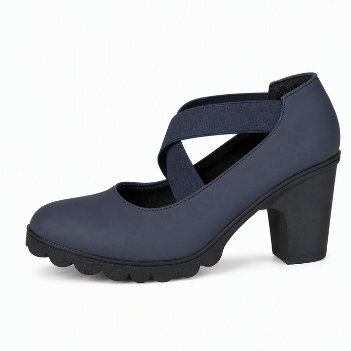 Magela - Sapatos Estilo Mary Jane Com Tiras Cruzadas