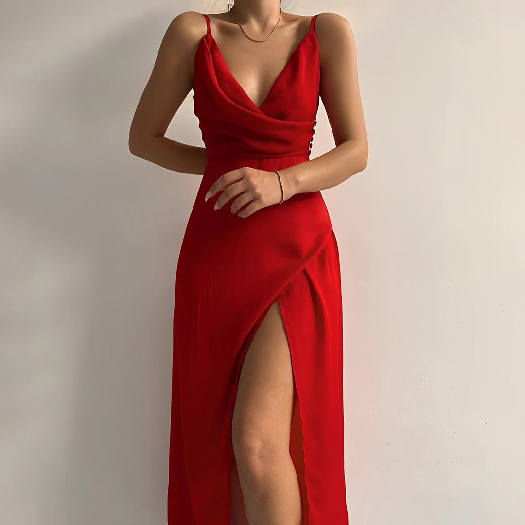 Adelajda - Vestido Eegante Sem Alças