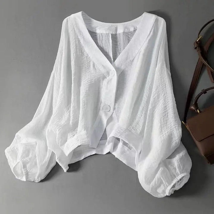 Comatize - Blusa De Linho Respirável