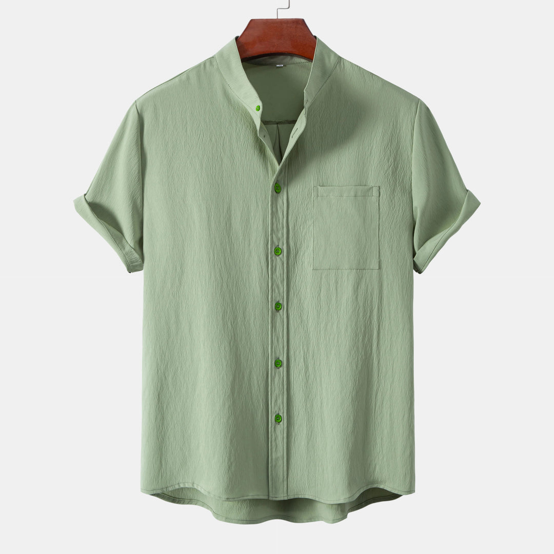 Madsen - Camisa Casual De Manga Curta