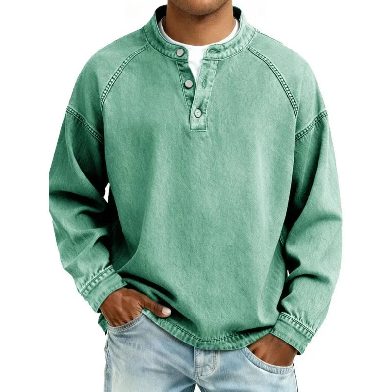 Stuart - Camisa Vintage Com Botão