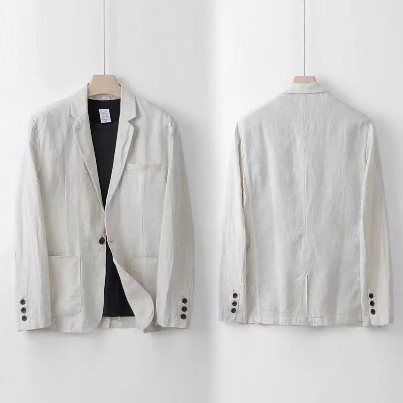 Buttler - Conjunto de fato elegante em linho